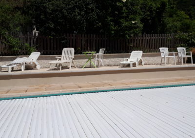 Construction de terrasse extérieur avec scellement de dalle sur 100m2 à Chambéry